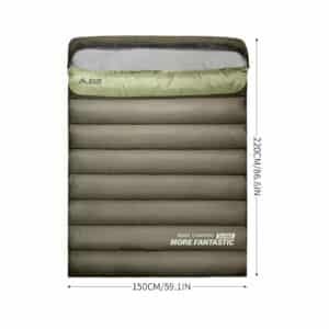 Sac de couchage double pour camping car