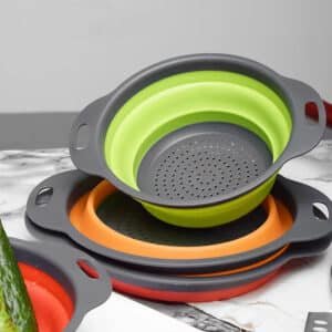 Passoire pliable camping