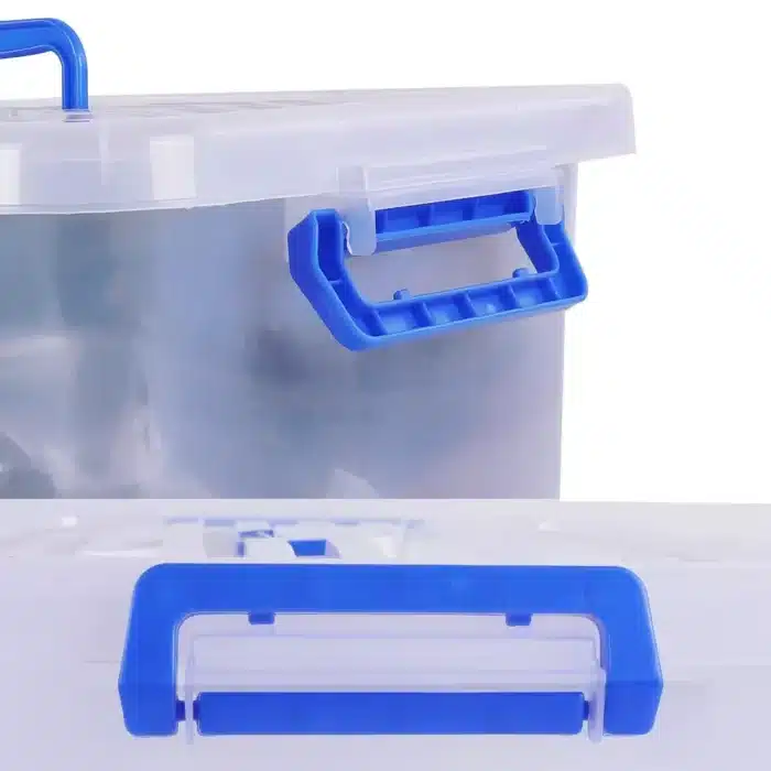 caisse de rangement en plastique avec couvercle​ 6