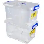 caisse de rangement en plastique avec couvercle​ 7